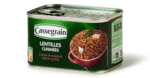 lentilles en conserve