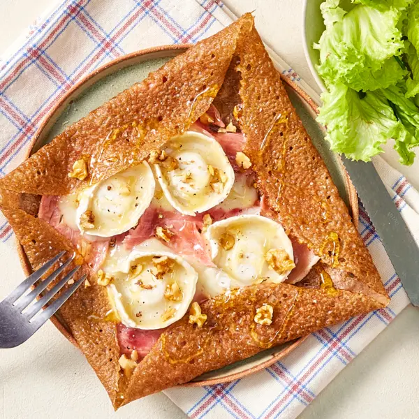 Galette seguin & salade