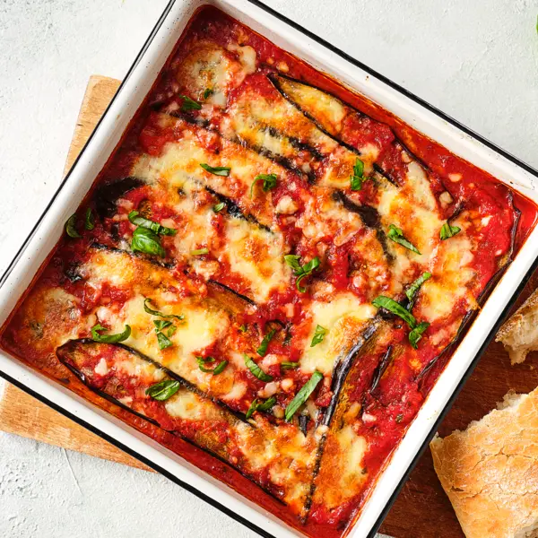 Aubergines à la parmigiana