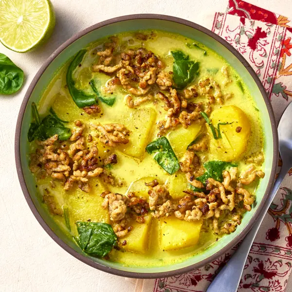 Curry de pommes de terre & veau