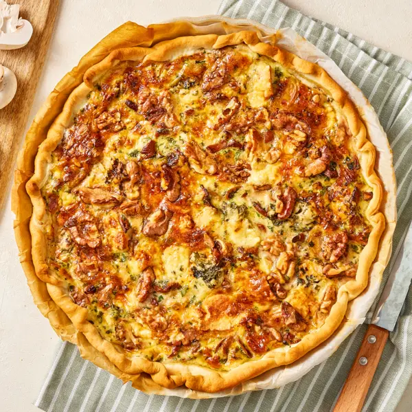 Quiche forestière