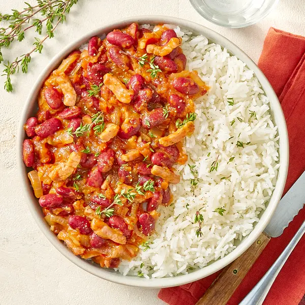 Ragoût de haricots rouges au lard