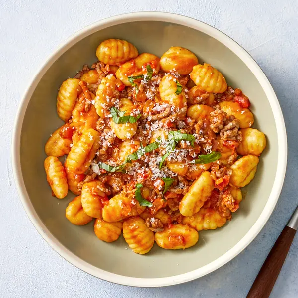 Gnocchis à la sauce bolognaise