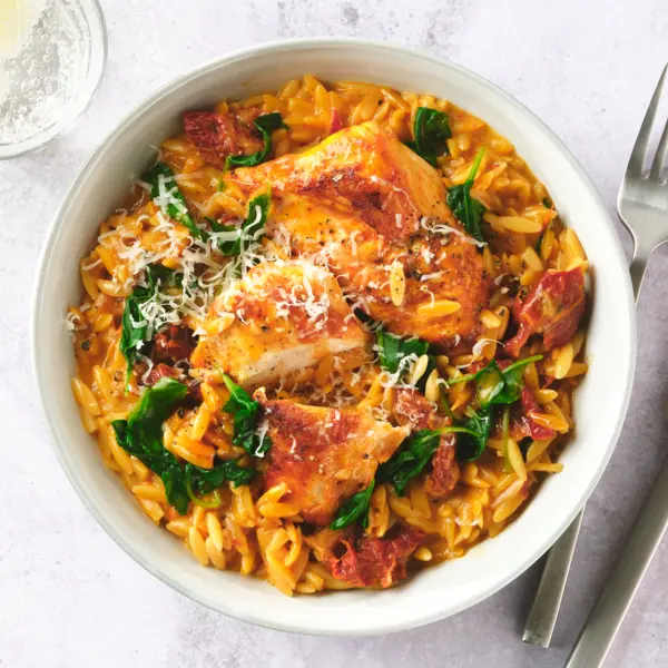 Orzotto au poulet