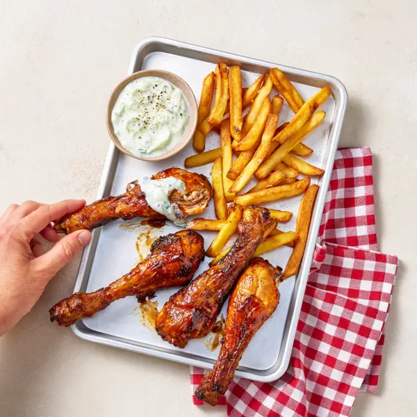 Pilons de poulet sauce BBQ au Air Fryer