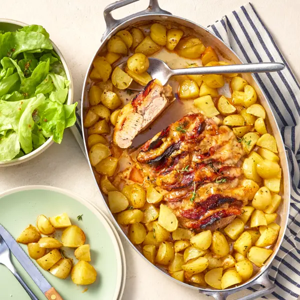 Rôti façon Orloff au chorizo & comté