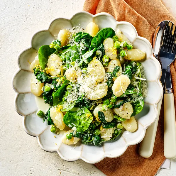 Gnocchi crémeux aux épinards