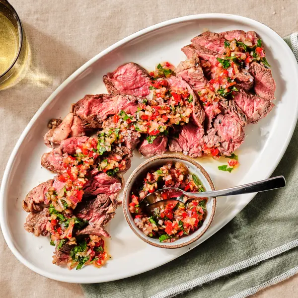 Entrecote sauce chimichurri