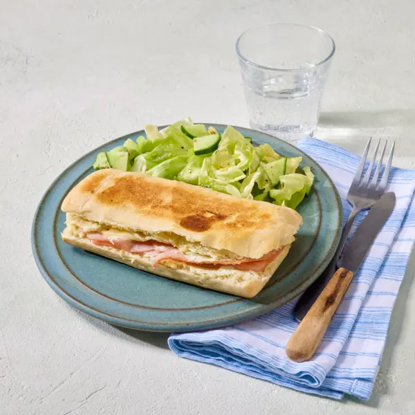 Panini jambon boursin