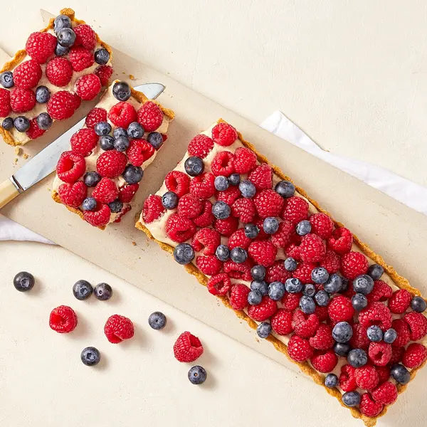 Tarte aux fruits rouges