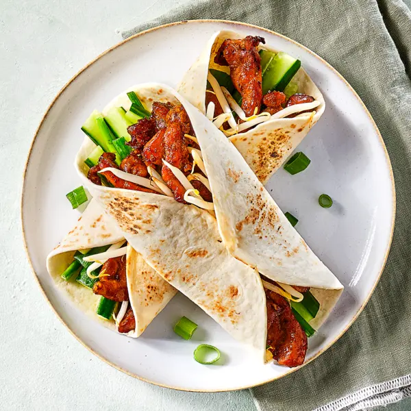 Wraps asiatiques au poulet