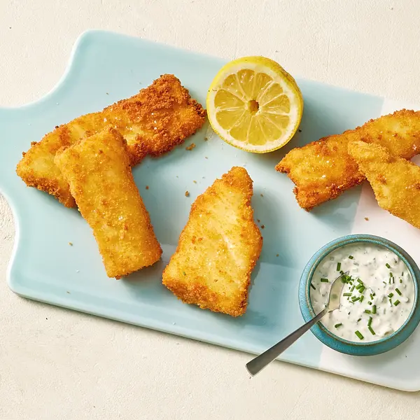 Poisson pané maison