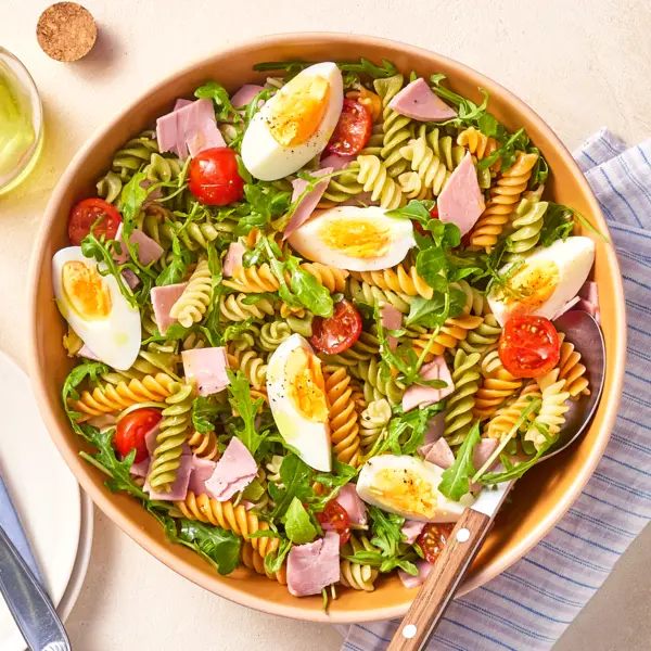 Salade de pâtes "à la bonne franquette"