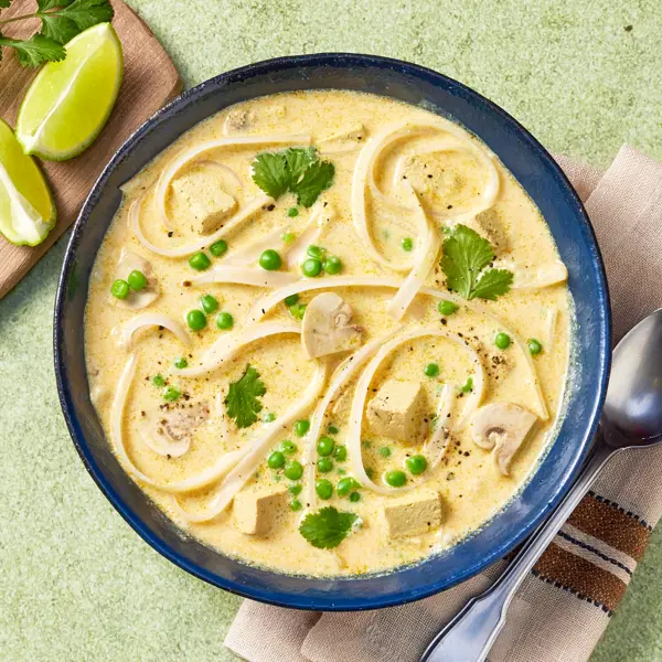 Soupe tofu champignons