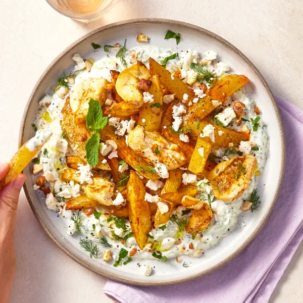 Poulet & patates à la grecque