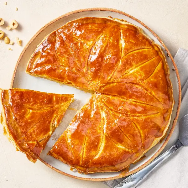 Galette des rois aux noisettes