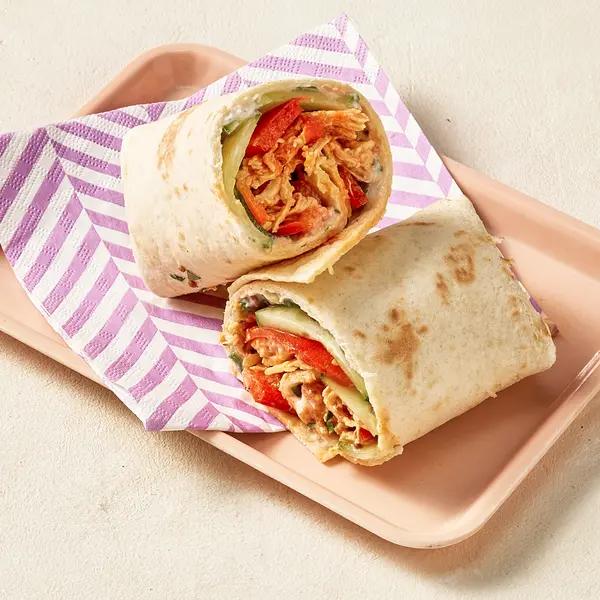 Wraps de poulet à la mexicaine