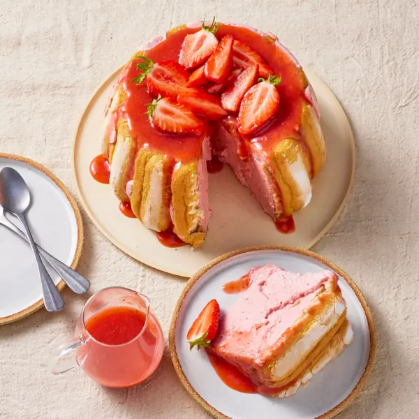 Charlotte aux fraises