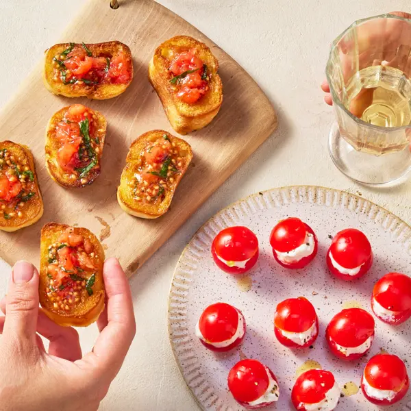 Bouchées apéro à la tomate