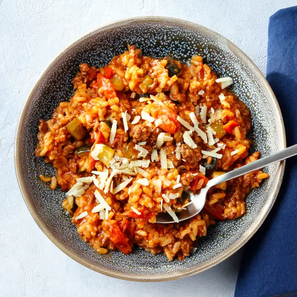 Risotto à la bolognaise