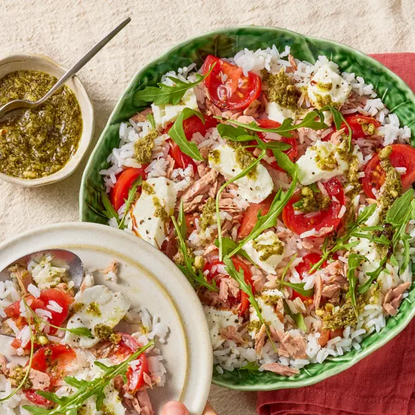 Salade de riz à l'italienne
