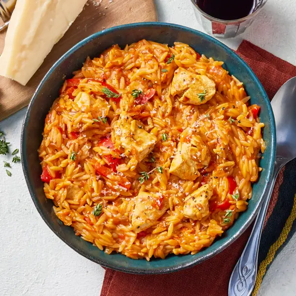 Orzotto à la basquaise