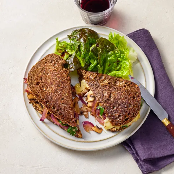 Grilled cheese au canard & Saint-Nectaire