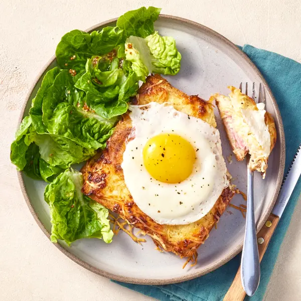 Croque-madame comme au bistrot
