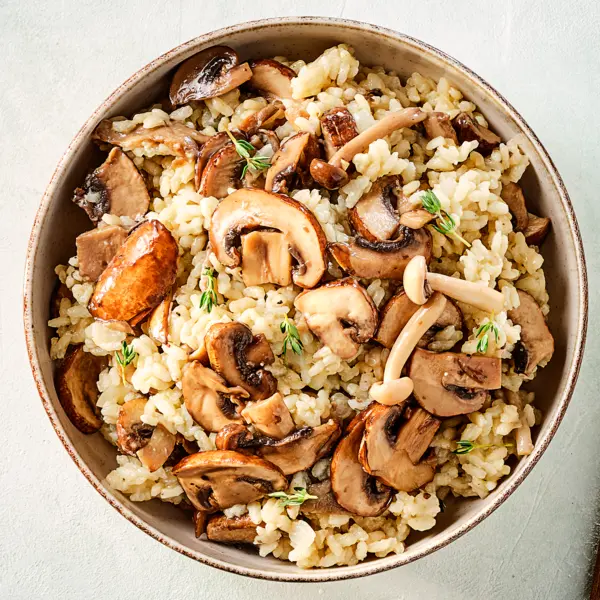 Risotto aux champignons