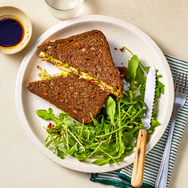 Croque italien au poulet