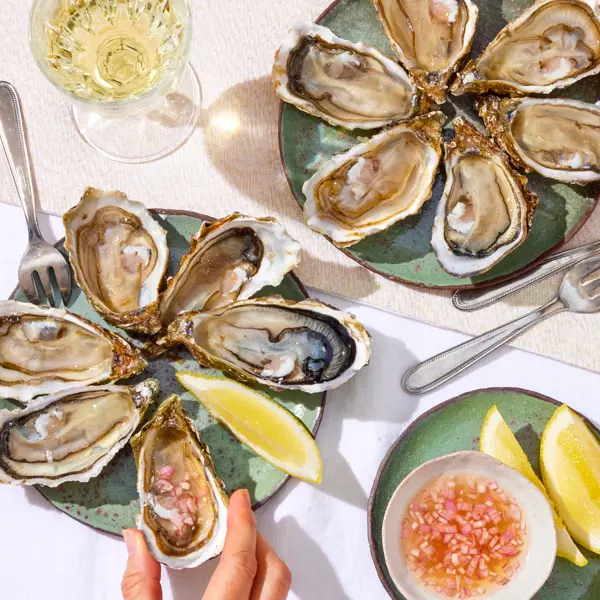 Assiette d'huîtres