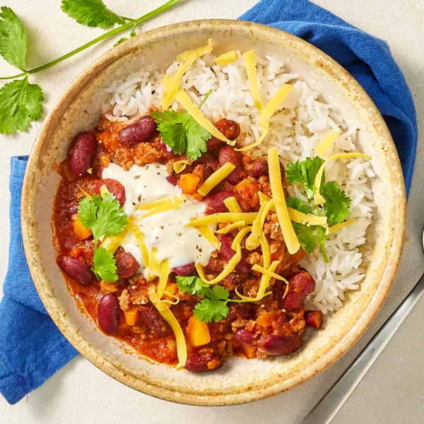 Chili con carne avec haricots rouges