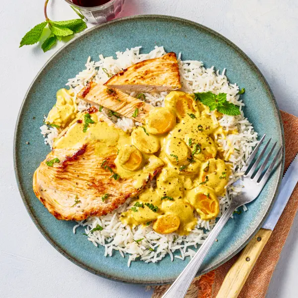 Curry de dinde & carottes