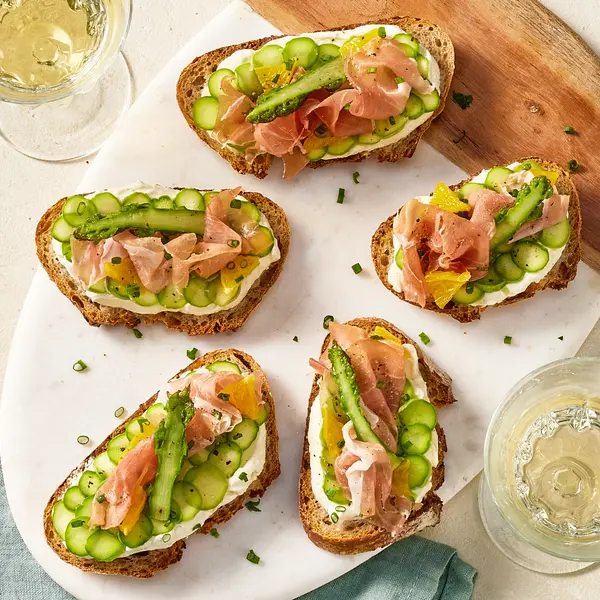 Tartines printanières