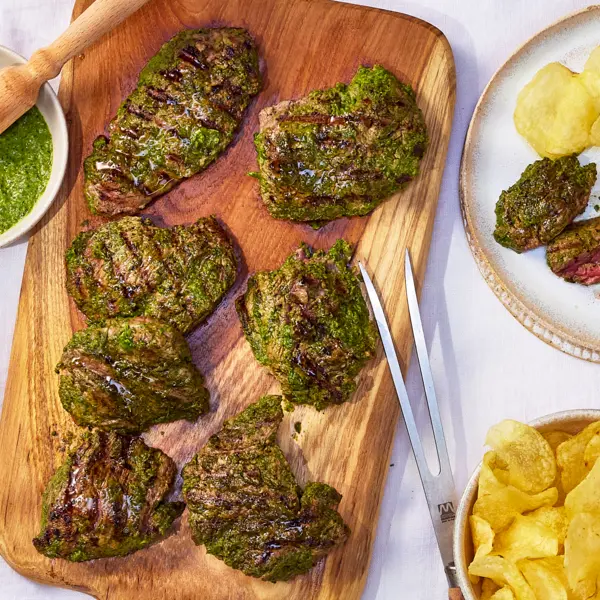 Boeuf mariné aux herbes