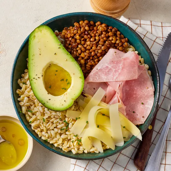 Bowl français jambon et comté