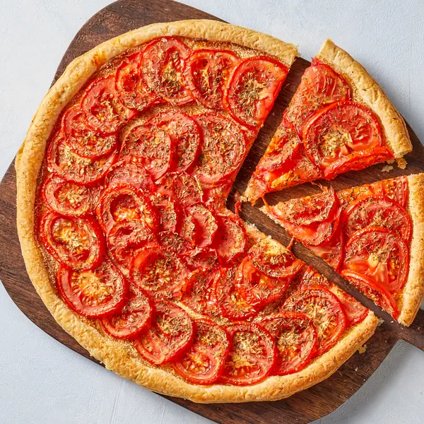 Tarte tomates & moutarde