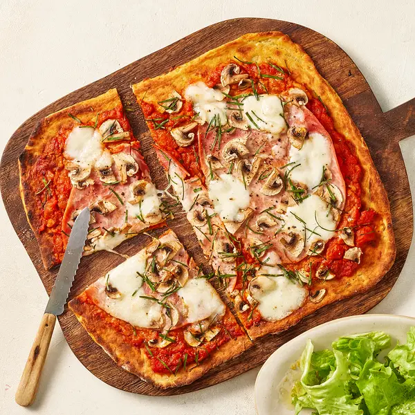 Pizza de pommes de terre façon reine