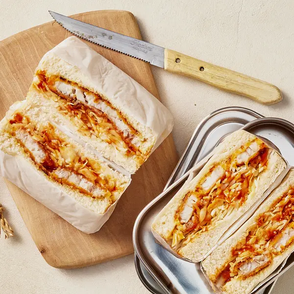 Katsu sando au poisson pané