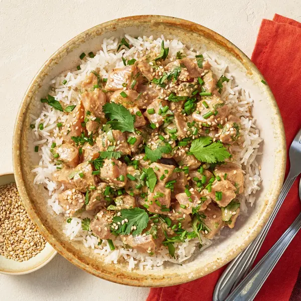 Tartare de thon à l'asiatique
