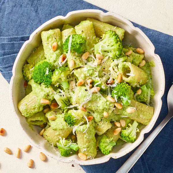 Pâtes au pesto de brocolis