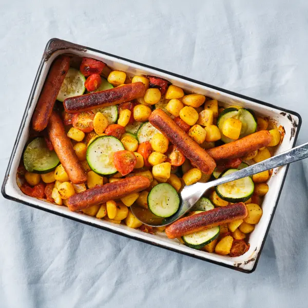 Merguez et légumes d'été