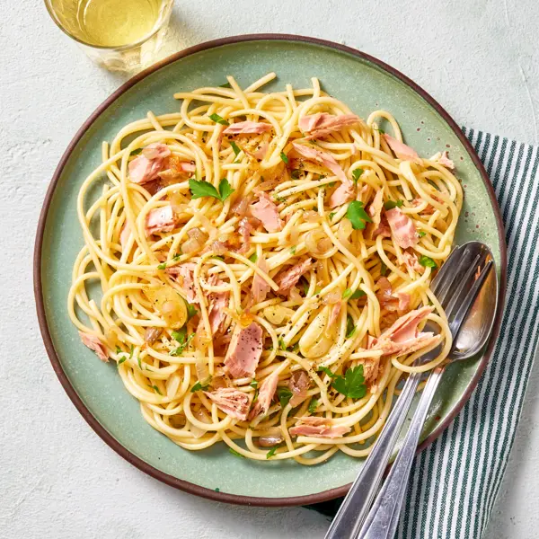 Les pâtes au thon de papa