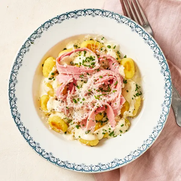 Gnocchis jambon blanc & comté