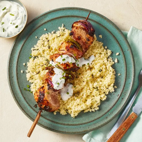 Brochettes de filet mignon au Air Fryer