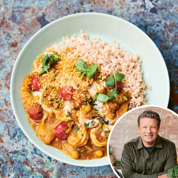 Curry de crevettes facile