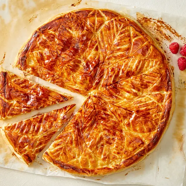 Galette frangipane framboise