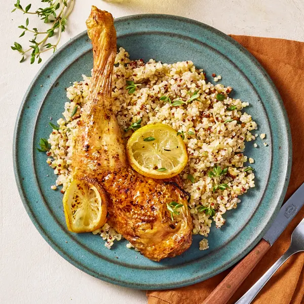 Poulet thym-citron au Air Fryer