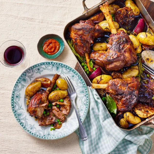 Souris d'agneau à l'orientale