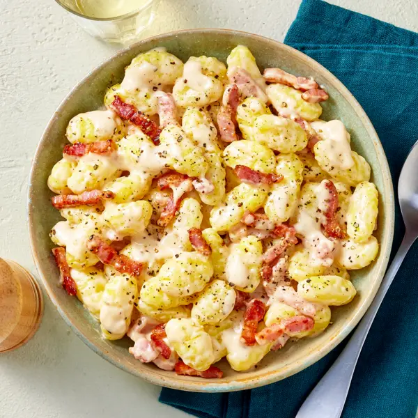 Gnocchis façon carbo à la française